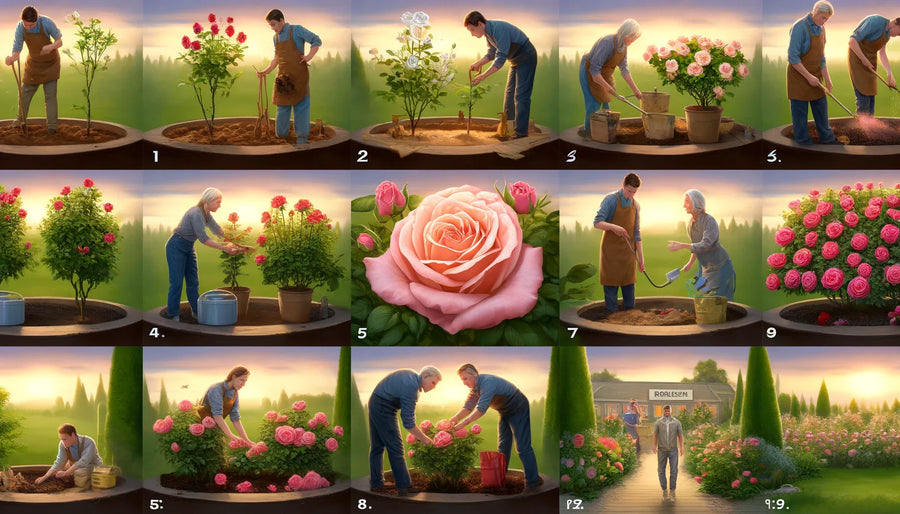 Få en blomstrende hage med vakre og elegante roser- tips for valg