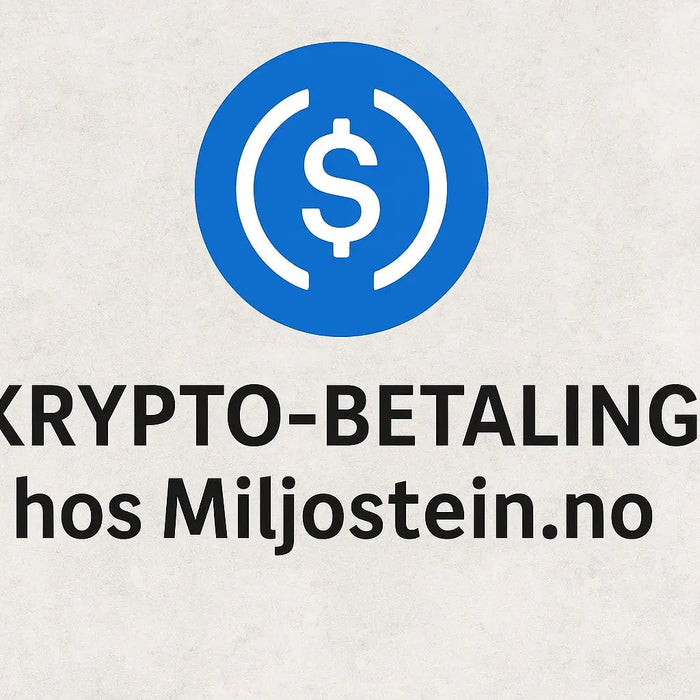 Betal med Krypto USDC hos Miljøstein.no
