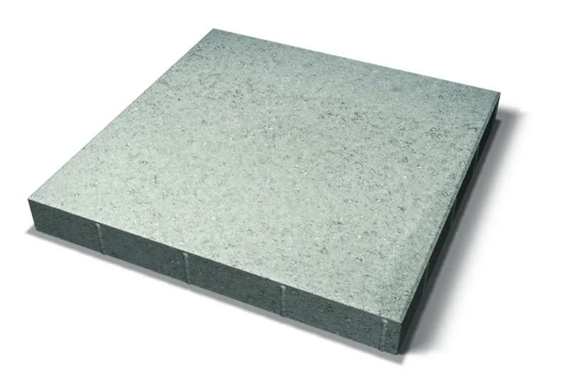 Bas Helle Grå 42x42x8cm Slett M. Fas - Betongheller - Benders