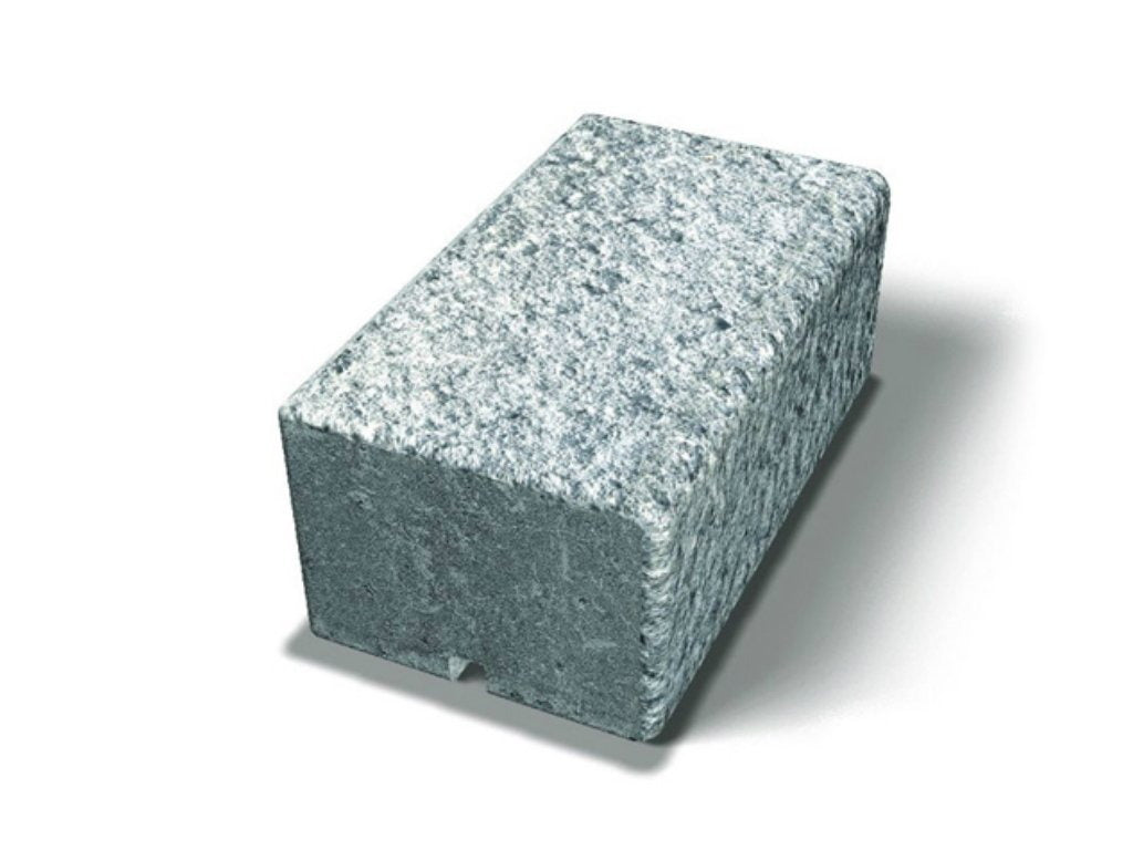 Benders Boston Toppblokk 35x20x15cm Grå Støttemur Betong - tromlet antikk toppsten a396 48db