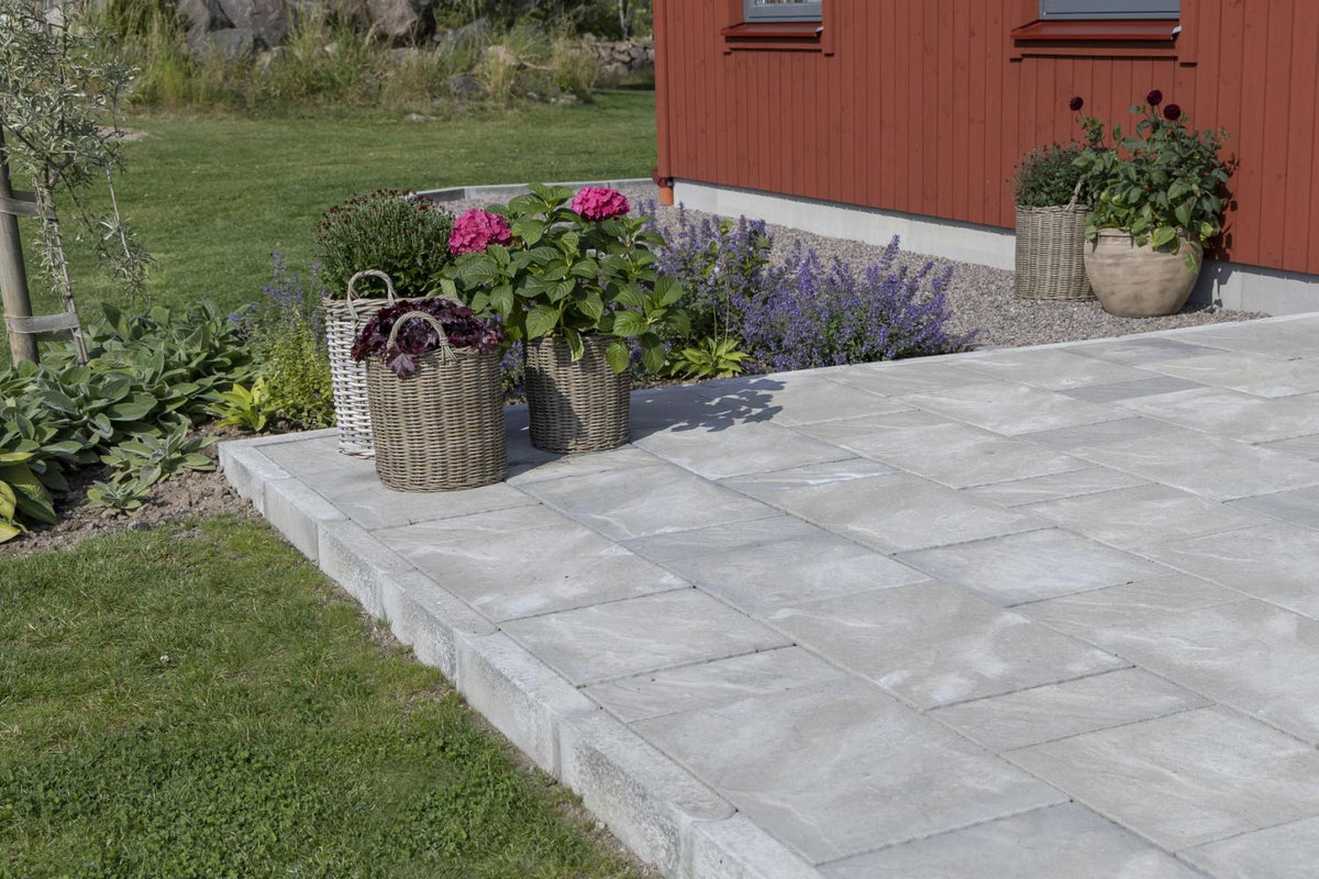 Benders Brighton Multisize Helle 60 Mm Grå Pall 9,54m2 Betongheller