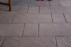 Benders Brighton Multisize Helle 6cm Grafitt Pall 9,54m2 Betongheller - interior betong from bottom