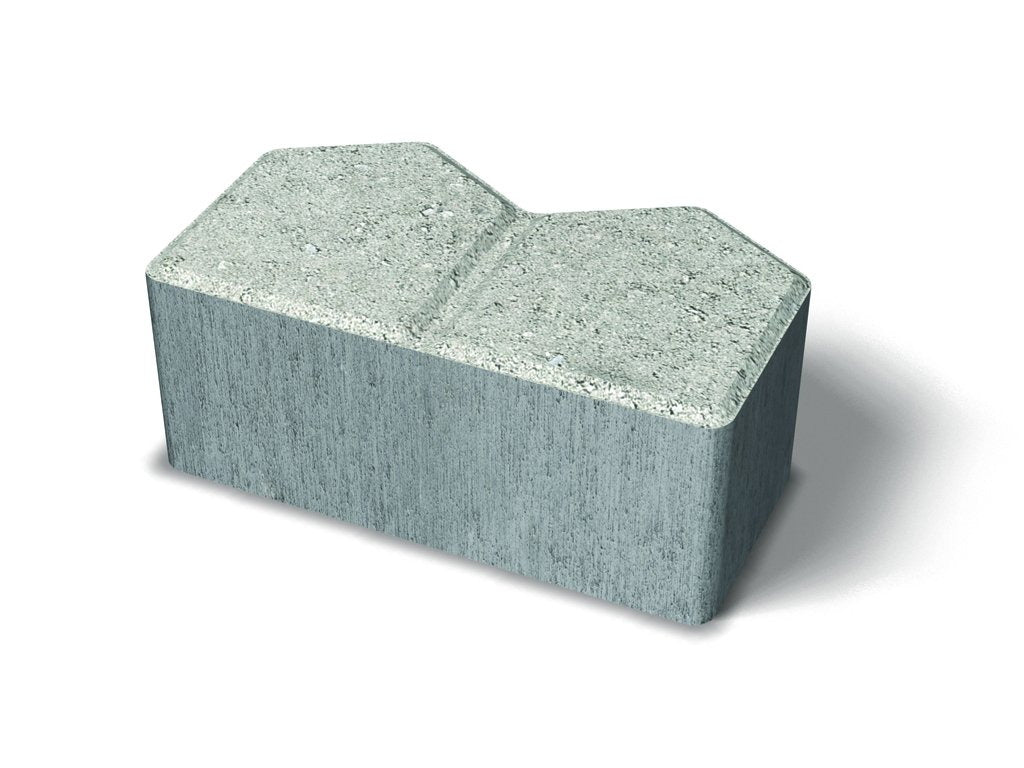 Benders Delta Start/sluttstein 8cm Belegningsstein - drain permeabel endestein