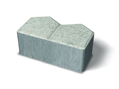 Benders Delta Start/sluttstein 8cm Belegningsstein - drain permeabel endestein