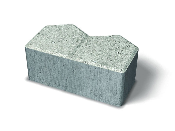 Benders Delta Start/sluttstein 8cm Belegningsstein - drain permeabel endestein