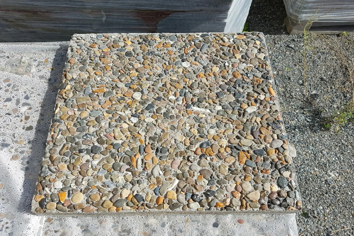 Benders Frilagt Helle Grå 40x40x5cm Dansk Sjøstein Betongheller - 1500x1000