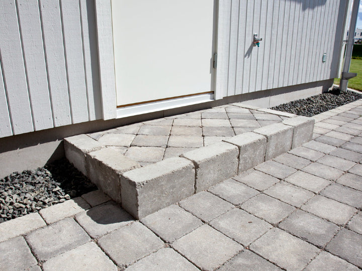 Benders Labyrint Antikk Makro 21x21x6 Grå Helle Betongheller - 21x21x6cm