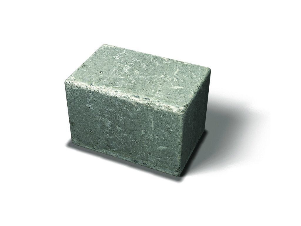 Benders Labyrint Antikk Mini 21x14x14cm Gråmix Kantstein Betong - tromlet