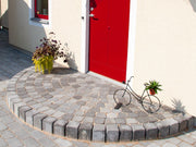 Benders Labyrint Antikk Sirkelsett Tromlet Gråmix 6cm (4,15m2) Belegningsstein - sirkelstein