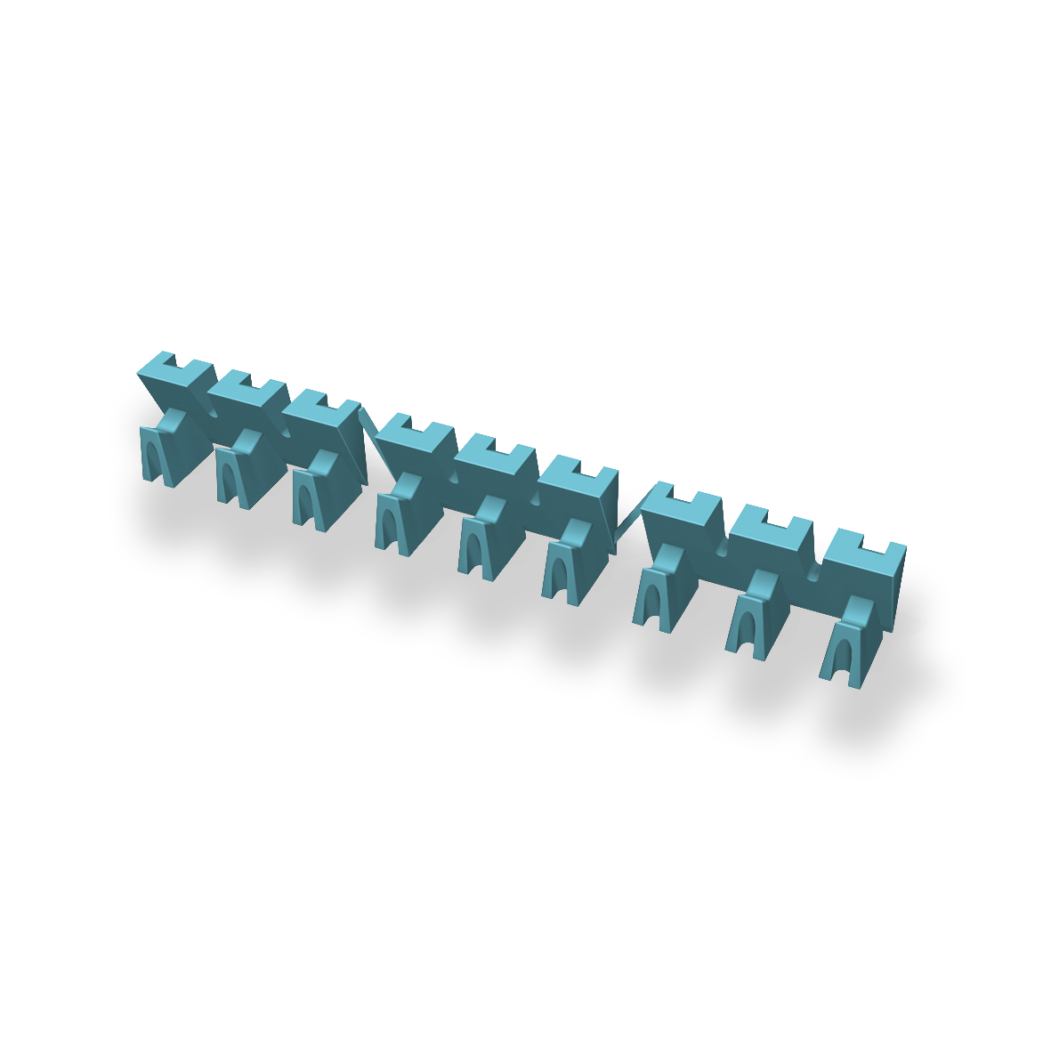 Benders Megawall Connector 200mm produktbilde - Connector (Megwall)