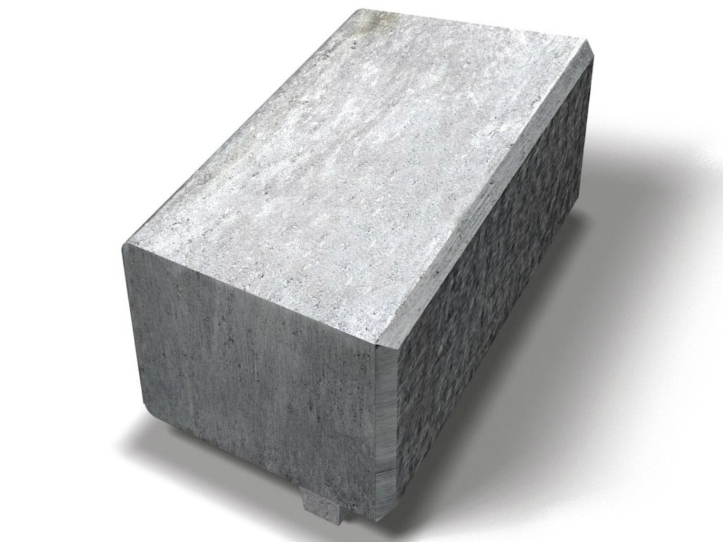 Benders Megawall Toppstein 40x20x15cm Grå produktbilde - b935 b6b0