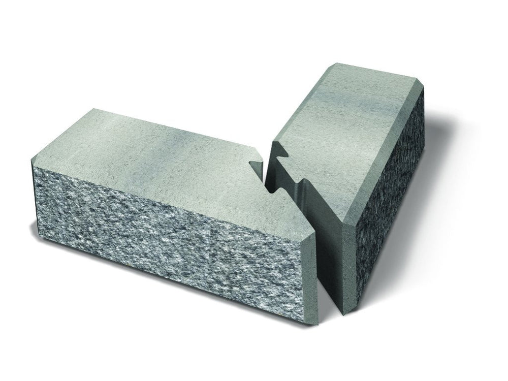 Miniblokk Dekorativ Hjørnesett 55x28x17 Cm – 2 Deler (not/fjær)