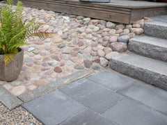 Benders Orlando Multisize Helle 6cm Grafitt Pall=8,8m2 Belegningsstein