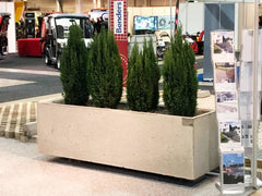 Benders Plantekasse 205x60x60cm Betong Plantekasse betong - 205x60x60