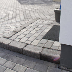 Benders Stil Halv 10.5x14x5 cm Grå brukt ved kant og leggemønster