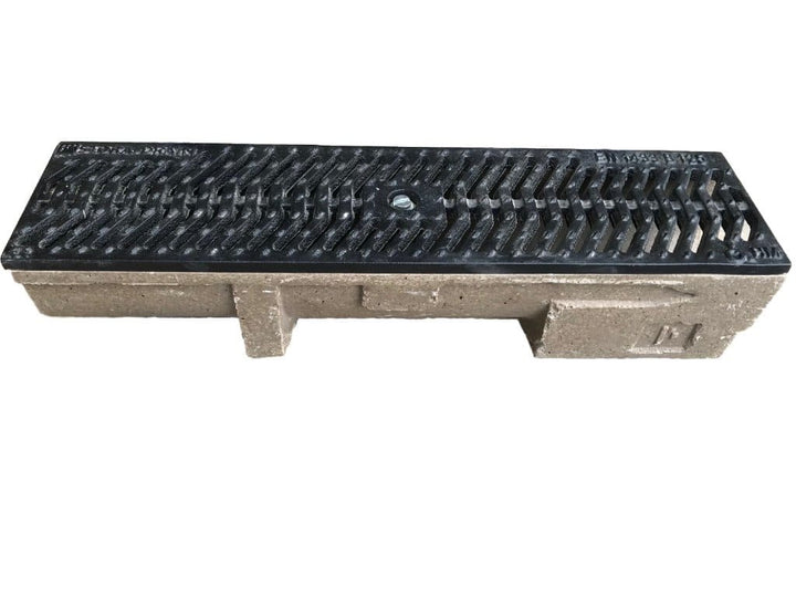 Benders Stora Drain B125 Renne M. Bunnutløp Støpejernrist 100cm. produktbilde - drenering 444e 9a0d