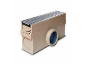 Stora Drain sandfang med galvanisert rist 50 cm for drenering