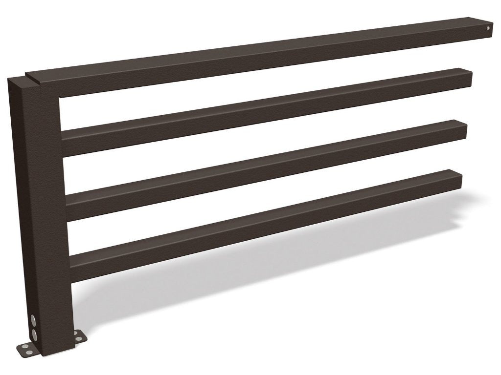 Benders Tilbygg 100x50cm Funkis Gjerde Stålgjerde