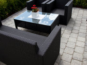 Benders Troja Antikk Skiferpreg Makro 21x21x5 Cm Grafitt Belegningsstein