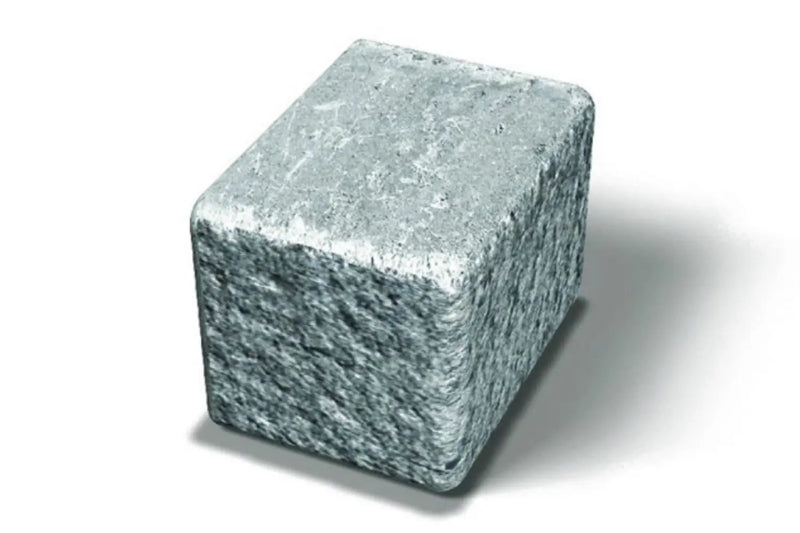 Boston Sluttblokk Halv Ende 15x20x15cm Grå - Støttemur Betong - Benders