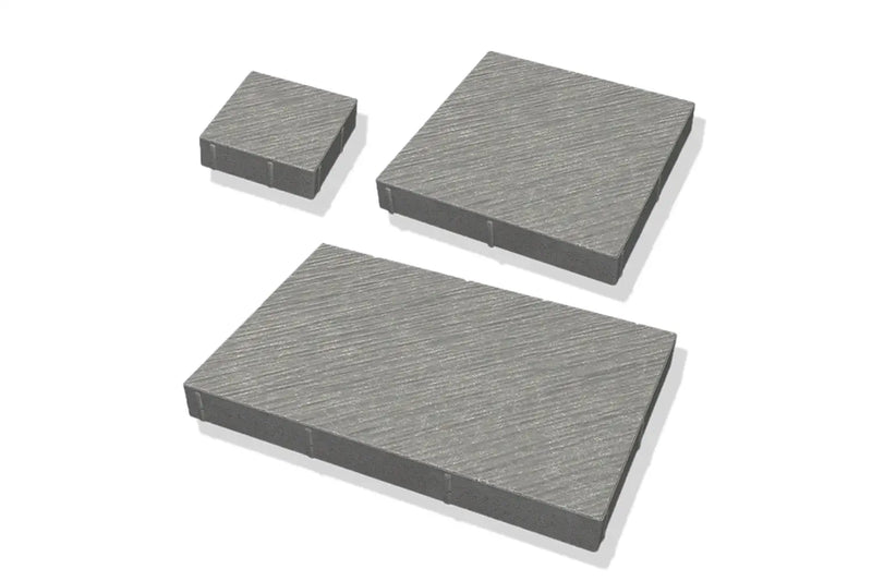 City Stormix Mønster Multisize Grafitt Pall=9,6m2 - Betongheller - Benders