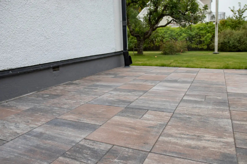 City Stormix Multisize Rustmix Pall=9,6m2 - Betongheller - Benders