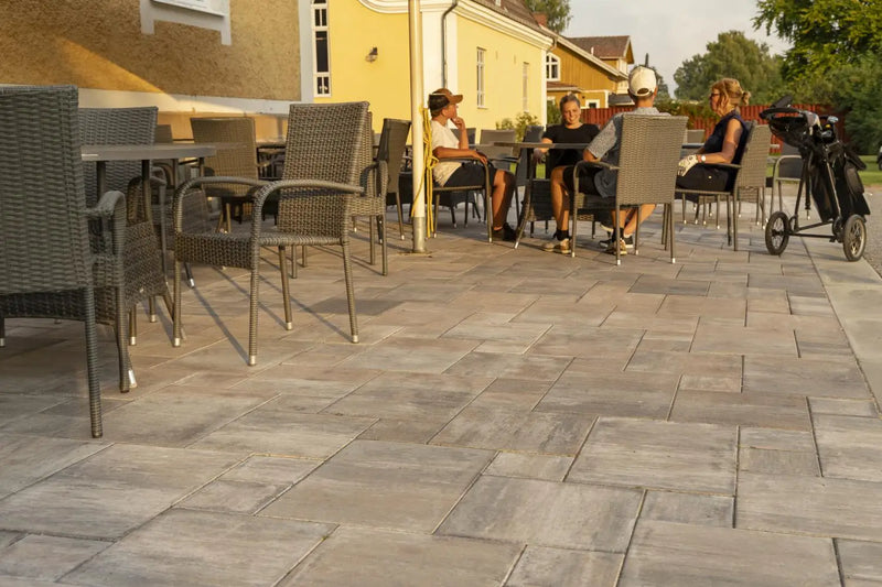 City Stormix Multisize Rustmix Pall=9,6m2 - Betongheller - Benders