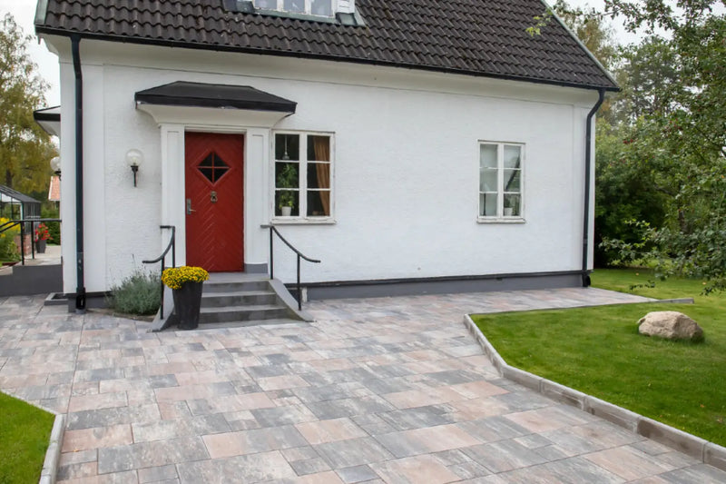 City Stormix Multisize Rustmix Pall=9,6m2 - Betongheller - Benders