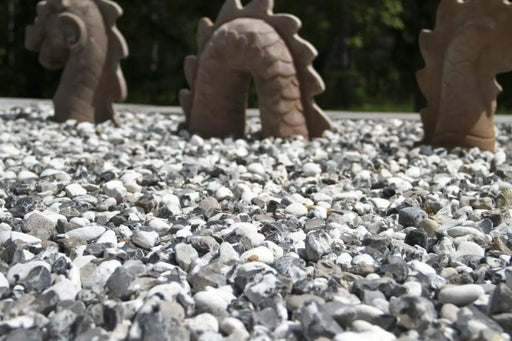 Dansk Sjøsingel 16/32 Svart og Hvitmix Storsekk 800kg - Elvestein - Benders