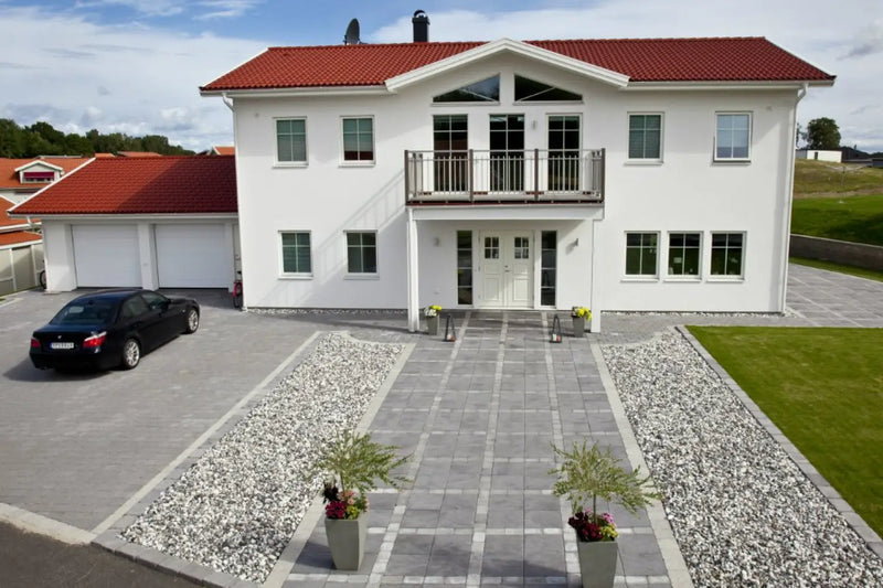 Dansk Sjøsingel 32/64 Svart og Hvitmix Storsekk 800kg - Elvestein - Benders