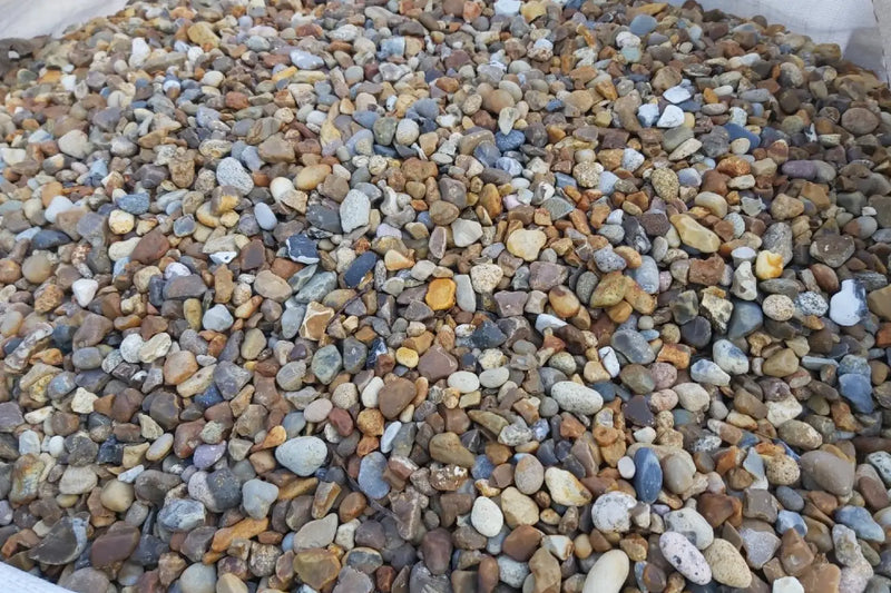 Dansk Sjøsingel 8/16 Gulmix Pose 15kg - Elvestein - Benders