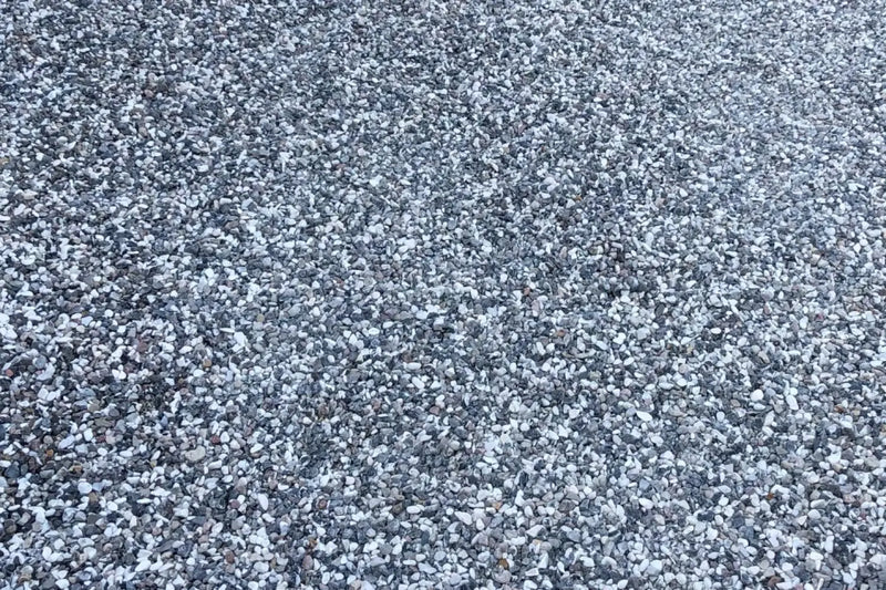 Dansk Sjøsingel 8/16 Svart og Hvitmix Storsekk 800kg - Elvestein - Benders