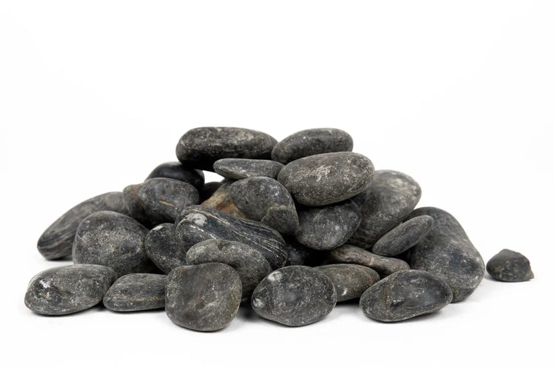 Dekorstein Svart Polert 20-40mm Storsekk 800kg - Elvestein - Benders