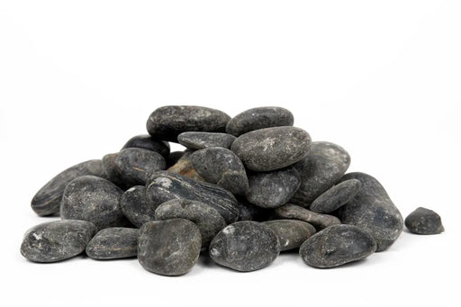 Dekorstein Svart Polert 20-40mm Storsekk 800kg - Elvestein - Benders