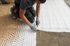 Eccogravel 30d Hvit 160x120x3cm (1,92m2) - Grusarmering - Miljøstein