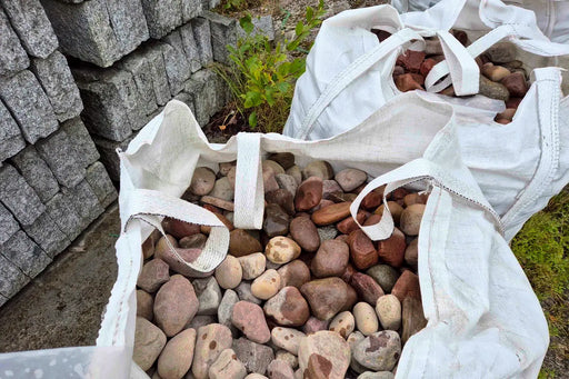 Elvestein 70/100mm Rødmix Storsekk 800kg - Benders