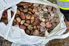 Elvestein 70/100mm Rødmix Storsekk 800kg - Benders