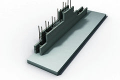 Forskalingsblokk 60x20x20cm Pall= 50 Stykk - Forskalingsmur - Benders
