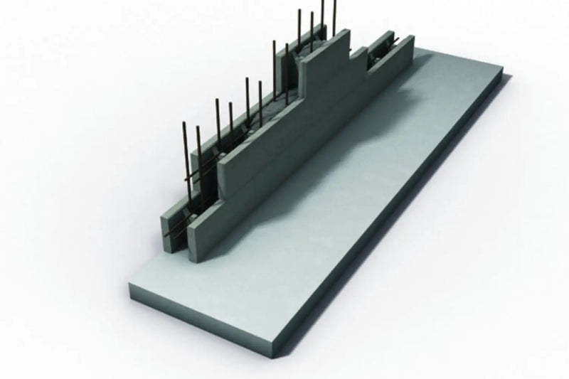 Forskalingsblokk 60x20x20cm Pall= 50 Stykk - Forskalingsmur - Benders