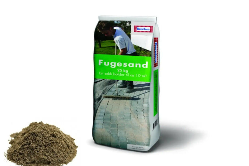 Fugesand 25kg 0-2mm - Benders