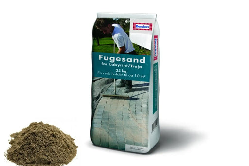 Fugesand 25kg Fraksjon 0-1mm - Benders