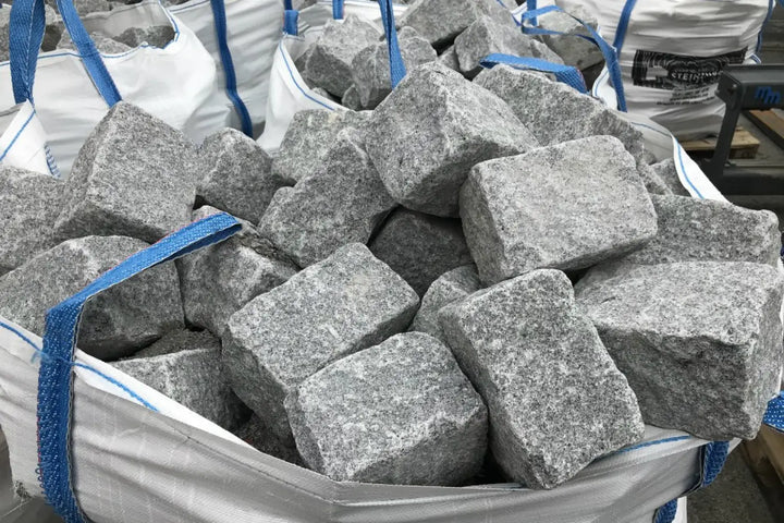 Granitt Brostein 14x20x14cm Storsekk Ca 4m2 - ABCSTEIN