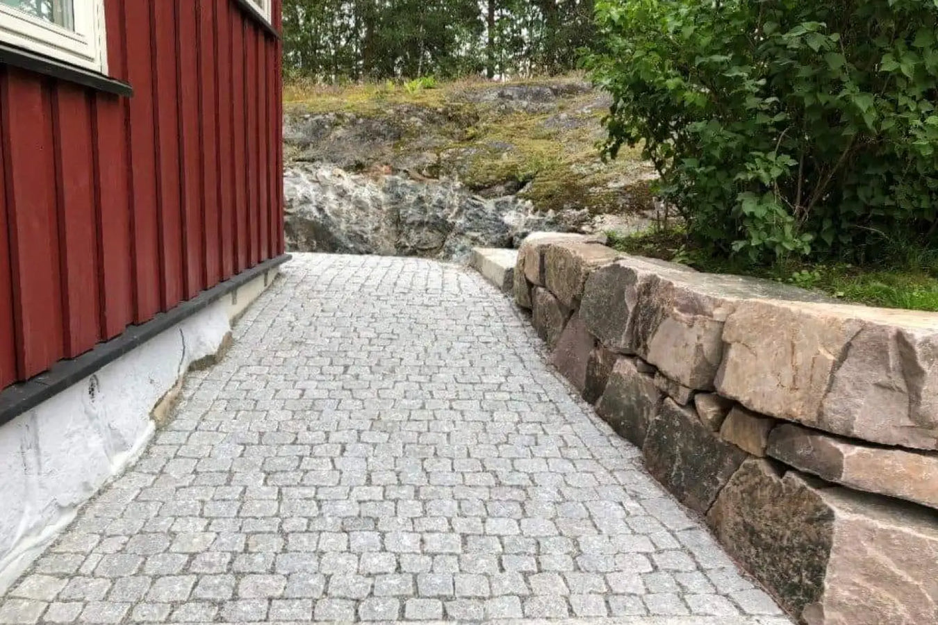 Granitt Brostein 9/11 Storsekk 1000kg (ca 5m2) Portugal - Benders