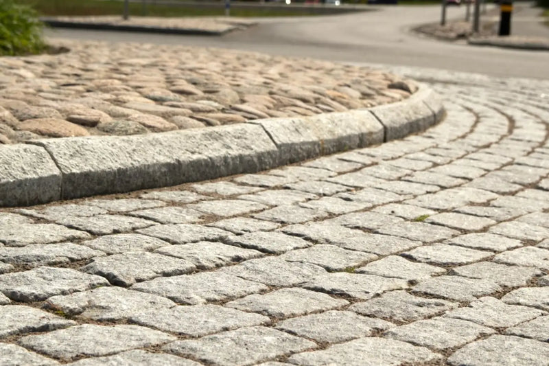 Granitt Brostein Bohus Grå 14x21x14cm Storsekk 3m2 - Benders