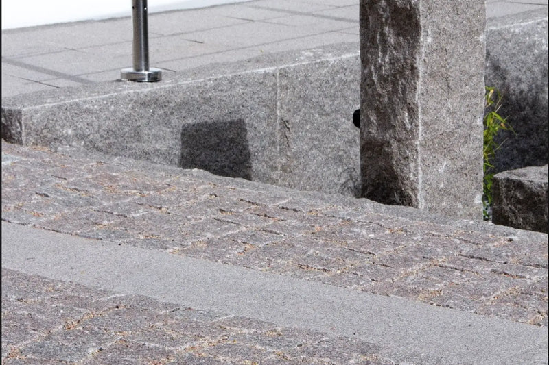 Granitt Brostein Bohus Mix Rød Rustikk 9/11 Storsekk 5m2 - Benders