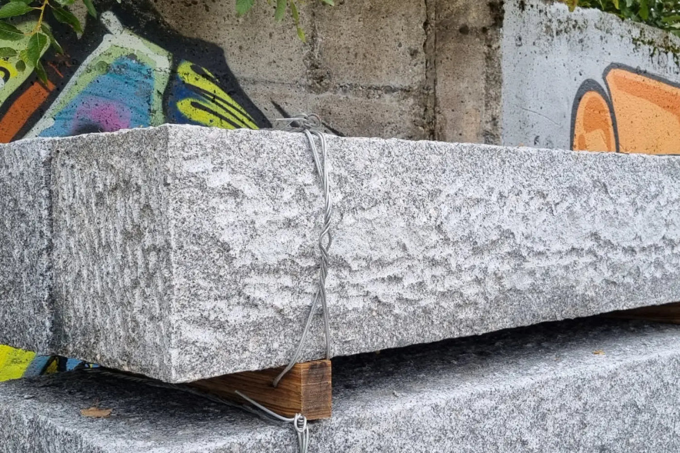 Granitt Portstolpe 40x40x200cm - Benders