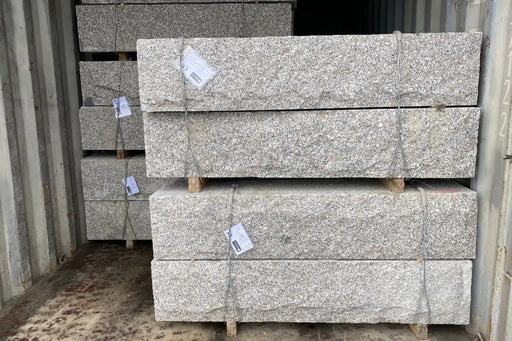 Granitt Støttemur 30x30 Kina G375 Lys Grå - ABCSTEIN