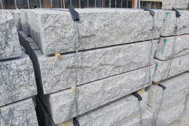 Granittblokka 20x20 Granittmur - Støttemur Granitt - Benders