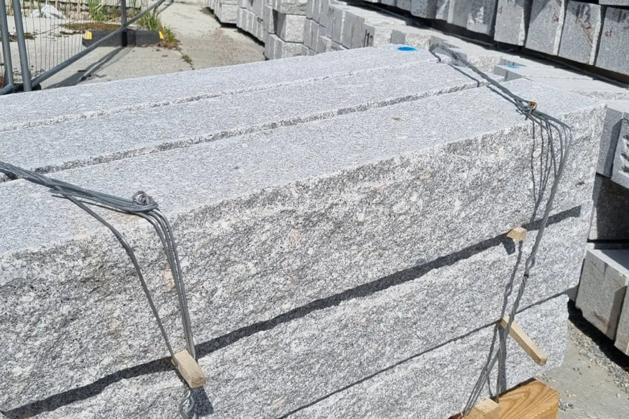 Granittblokka 20x20 Granittmur - Støttemur Granitt - Benders
