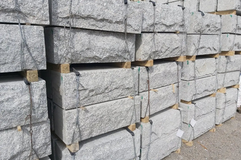 Granittblokka 30x30 Granittmur - Støttemur Granitt - Benders